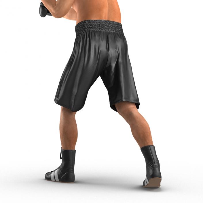 Adult Boxer Man 2 Pose 3 3D model