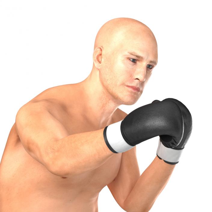 Adult Boxer Man 2 Pose 3 3D model