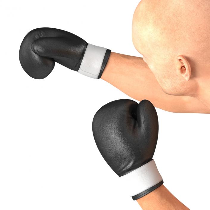 Adult Boxer Man 2 Pose 3 3D model