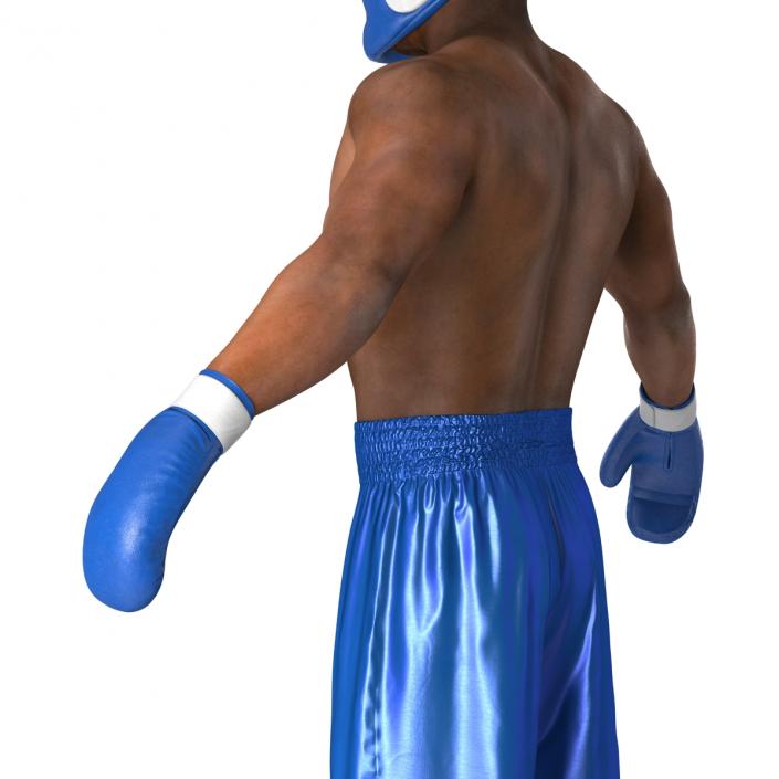 African American Boxer 3D