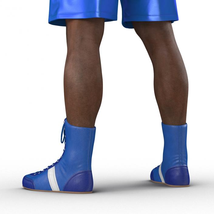 African American Boxer 3D