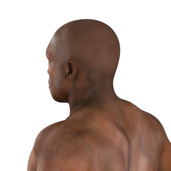 African American Boxer 2 3D model