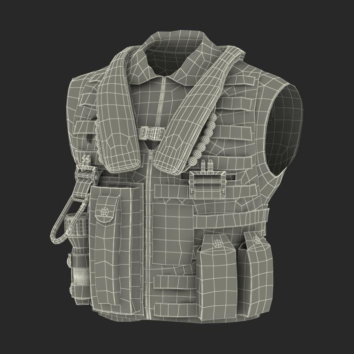 3D US Military Vest