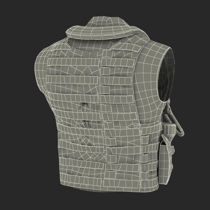 3D US Military Vest