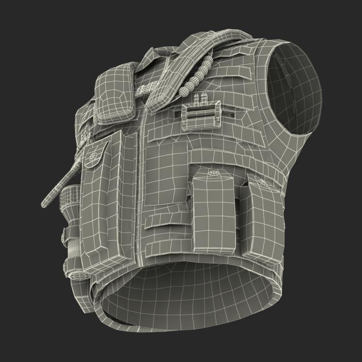 3D US Military Vest