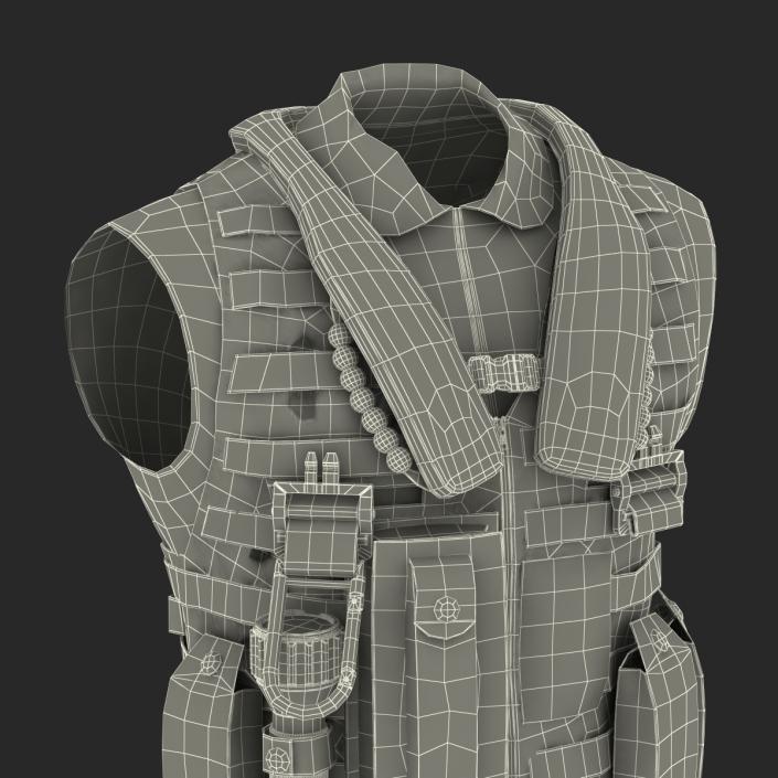 3D US Military Vest