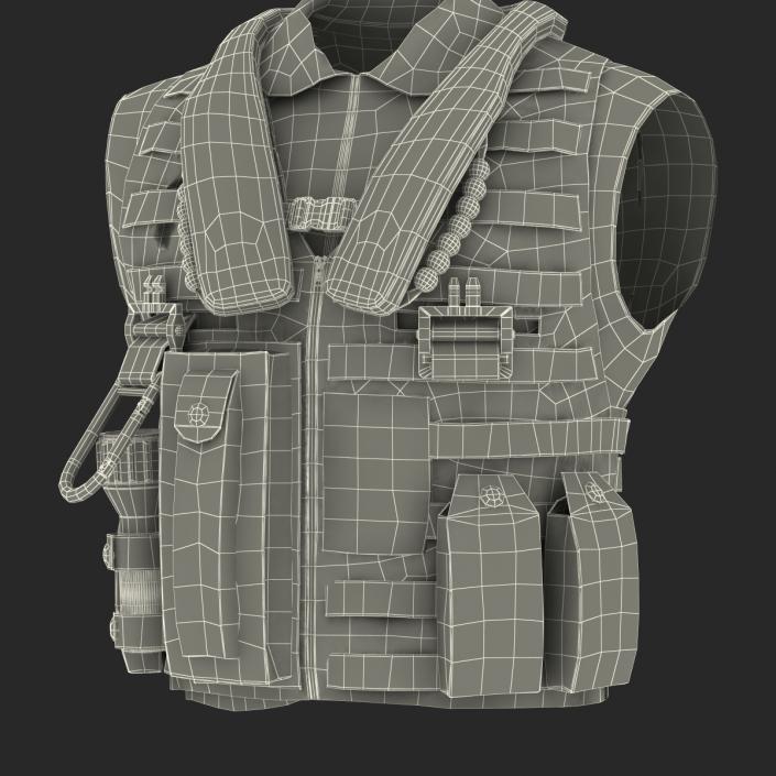 3D US Military Vest