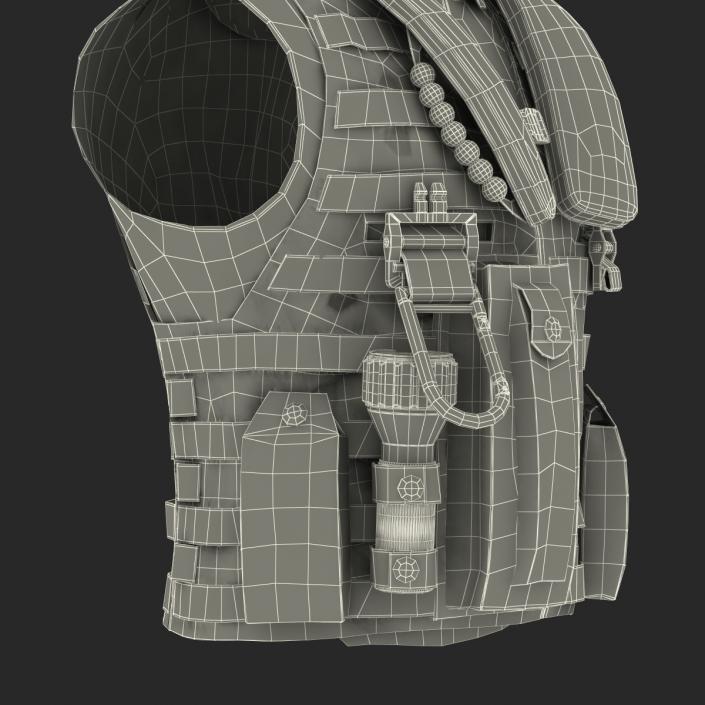 3D US Military Vest