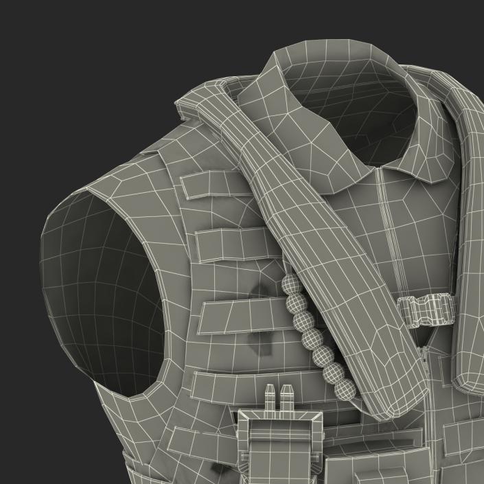 3D US Military Vest