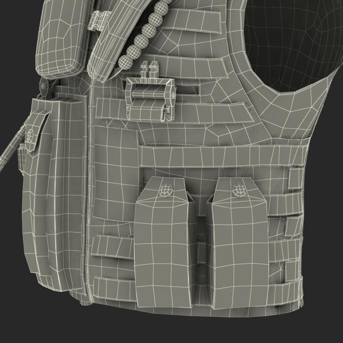 3D US Military Vest