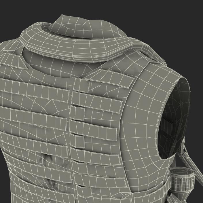 3D US Military Vest