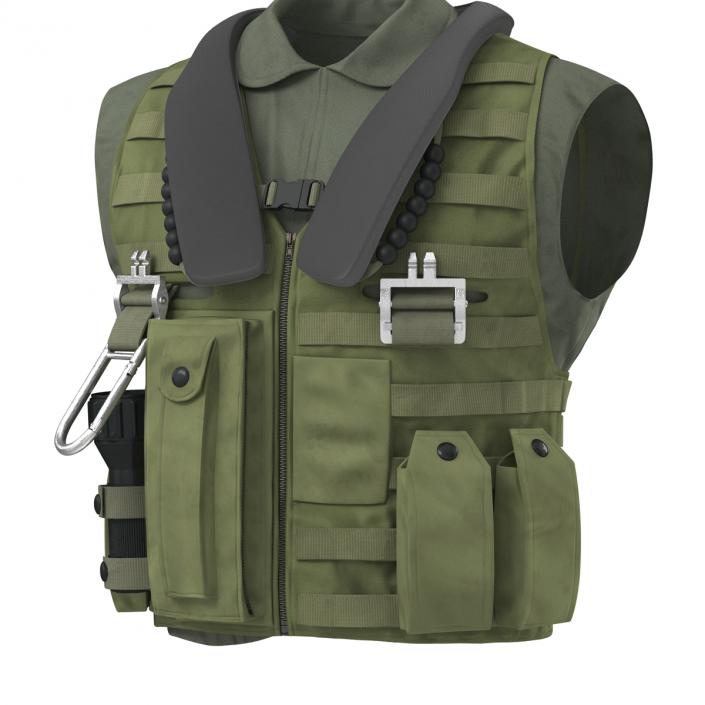 3D US Military Vest