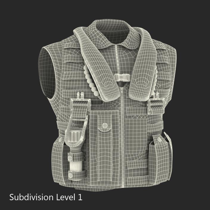 3D US Military Vest