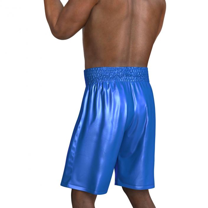 African American Boxer Pose 2 3D model