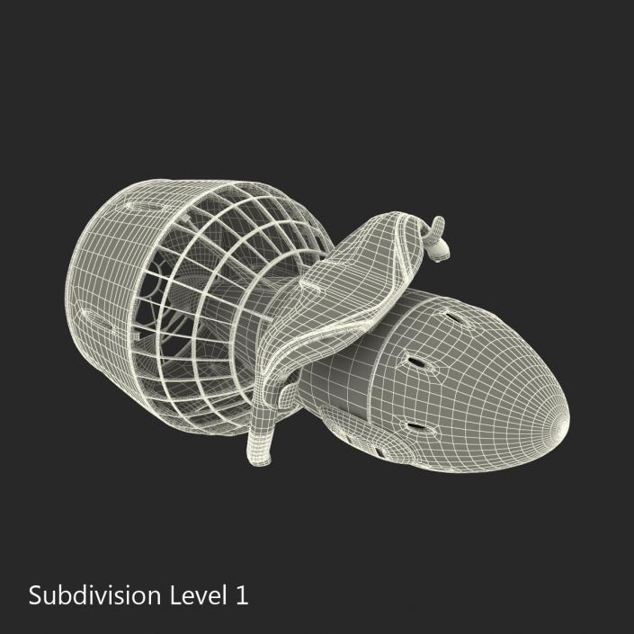 Sea Scooter Diver Propulsion Vehicle Generic 3D model