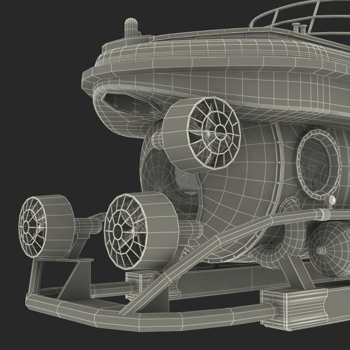 3D Tourist Submarine Mark V Rigged