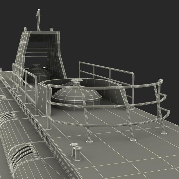 3D Tourist Submarine Mark V Rigged