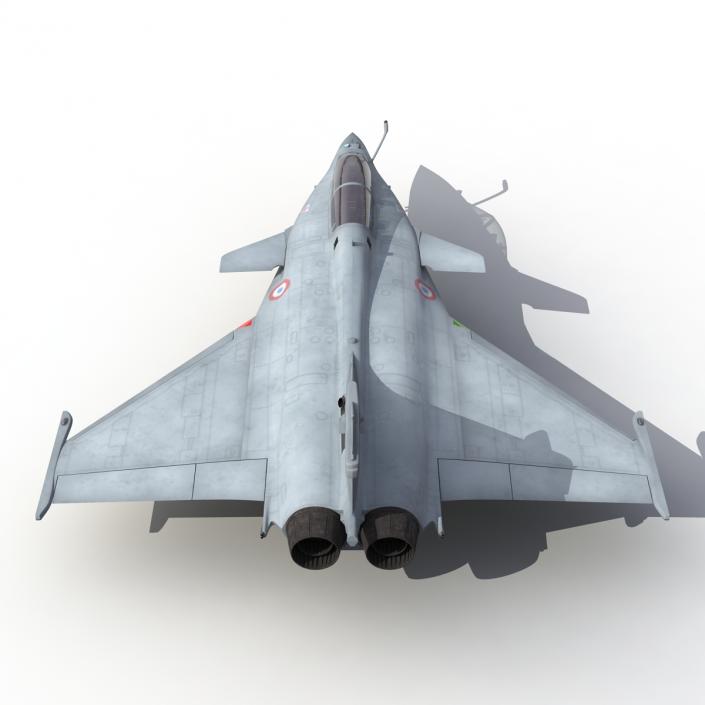 3D model French Fighter Dassault Rafale