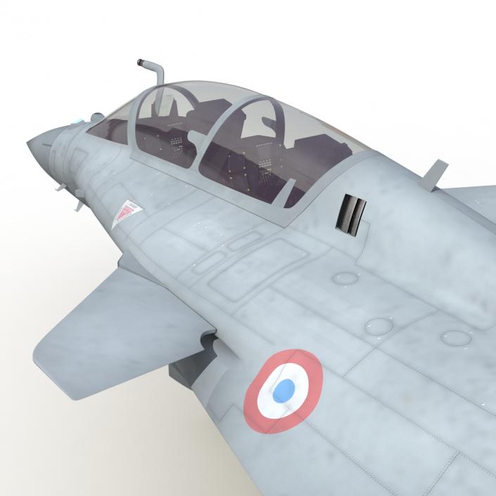 3D model French Fighter Dassault Rafale