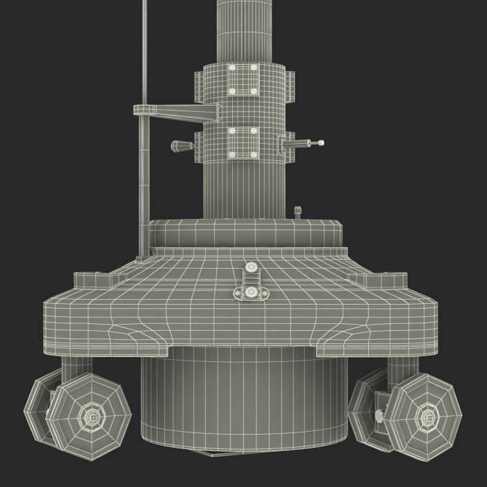 TV Studio Camera Pedestal 2 3D