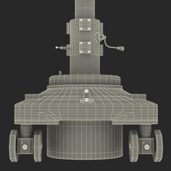 TV Studio Camera Pedestal 2 3D