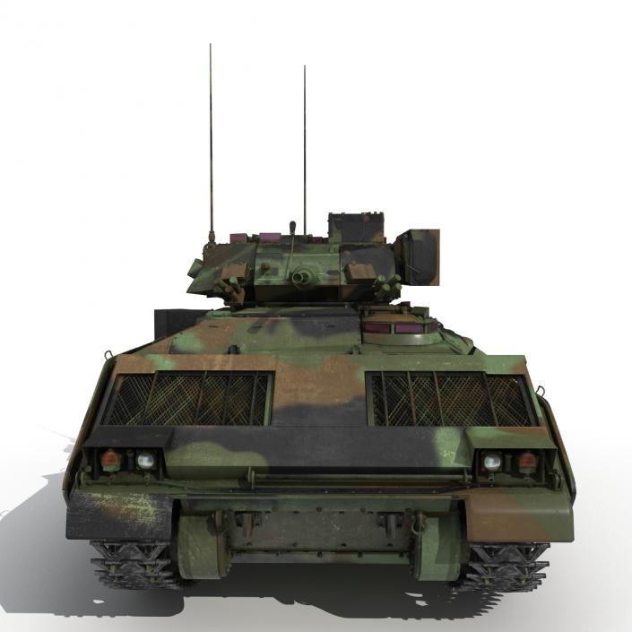 3D Infantry Fighting Vehicle Bradley M2 Camo