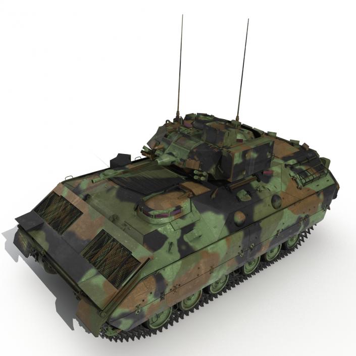 3D Infantry Fighting Vehicle Bradley M2 Camo