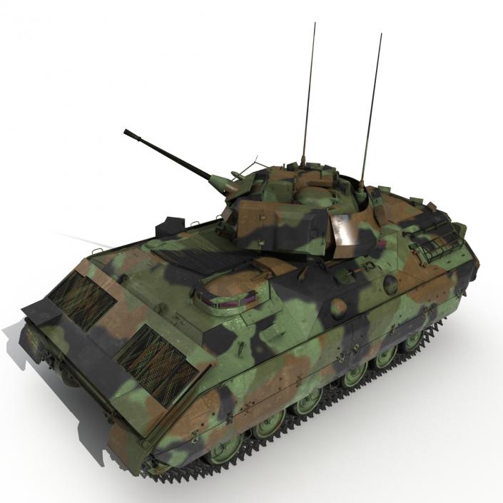 3D Infantry Fighting Vehicle Bradley M2 Camo