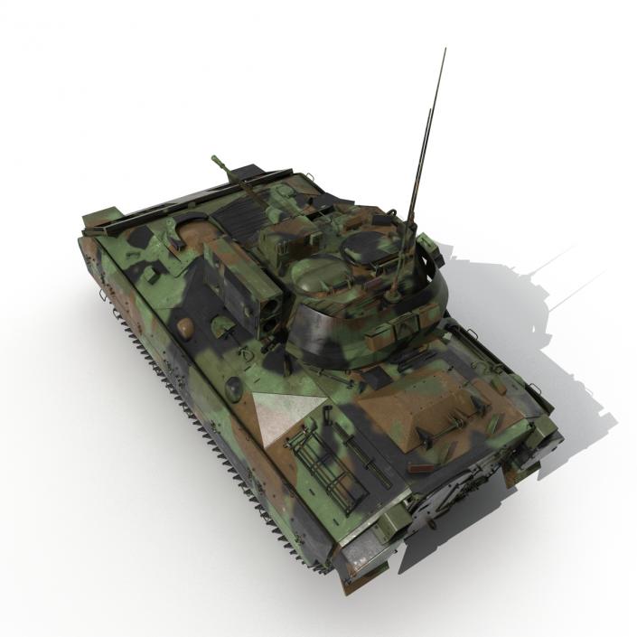 3D Infantry Fighting Vehicle Bradley M2 Camo