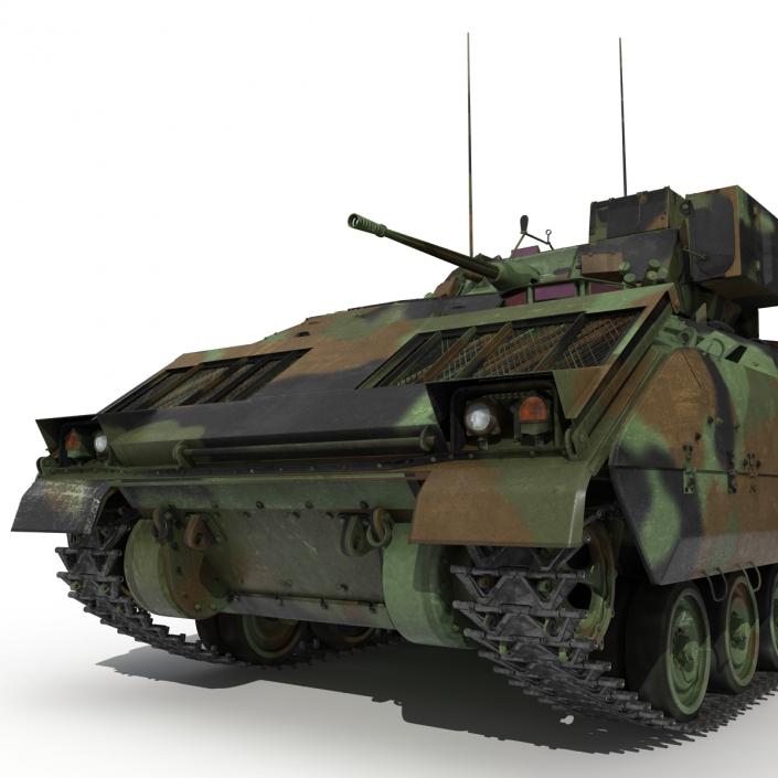 3D Infantry Fighting Vehicle Bradley M2 Camo