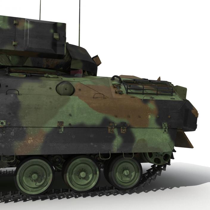 3D Infantry Fighting Vehicle Bradley M2 Camo