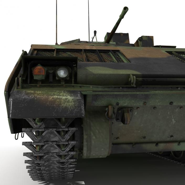 3D Infantry Fighting Vehicle Bradley M2 Camo