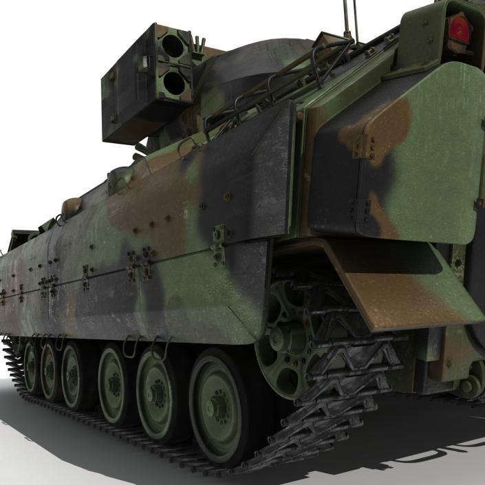 3D Infantry Fighting Vehicle Bradley M2 Camo