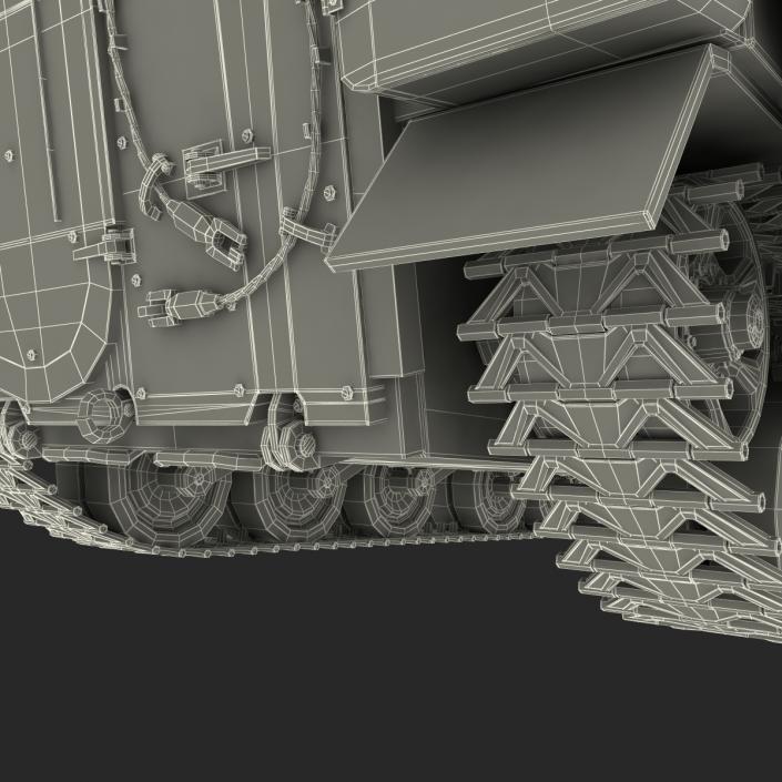 3D Infantry Fighting Vehicle Bradley M2 Camo