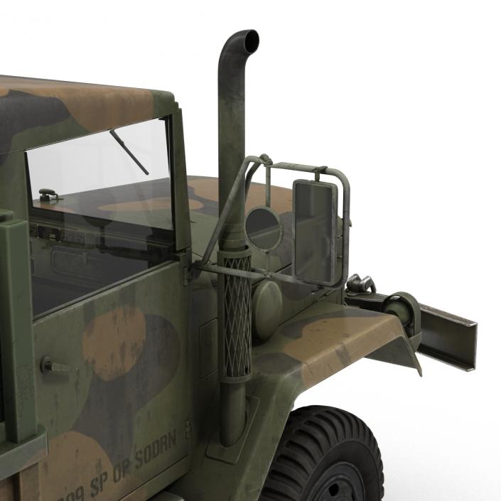 3D Military Cargo Truck m35a2 Camo