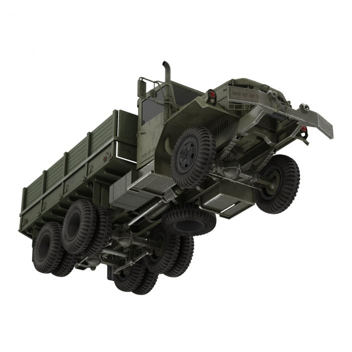 3D Military Cargo Truck m35a2 Rigged model