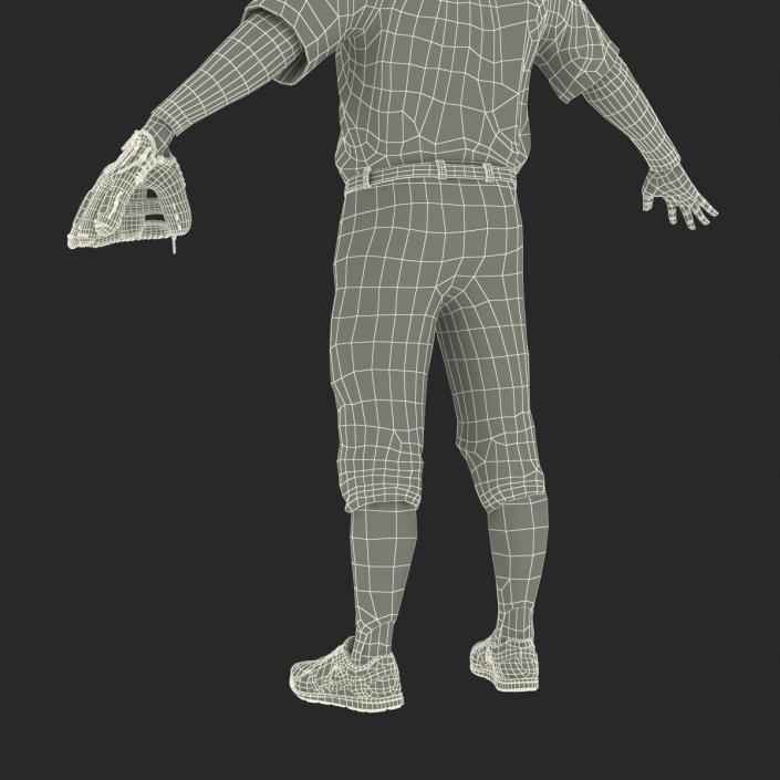 3D Baseball Player Generic model