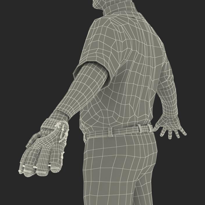 3D Baseball Player Generic model