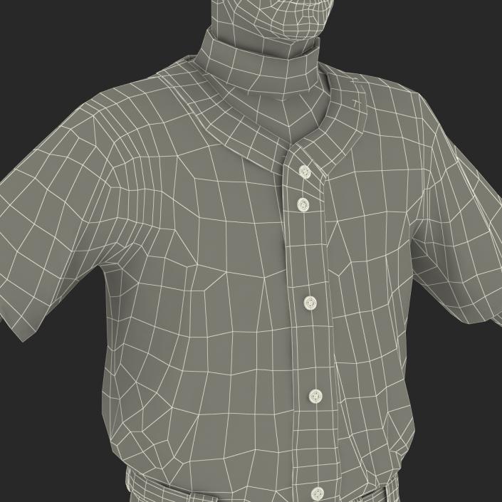 3D Baseball Player Generic model