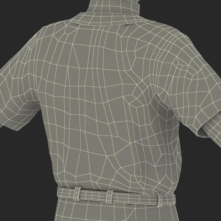 3D Baseball Player Generic model