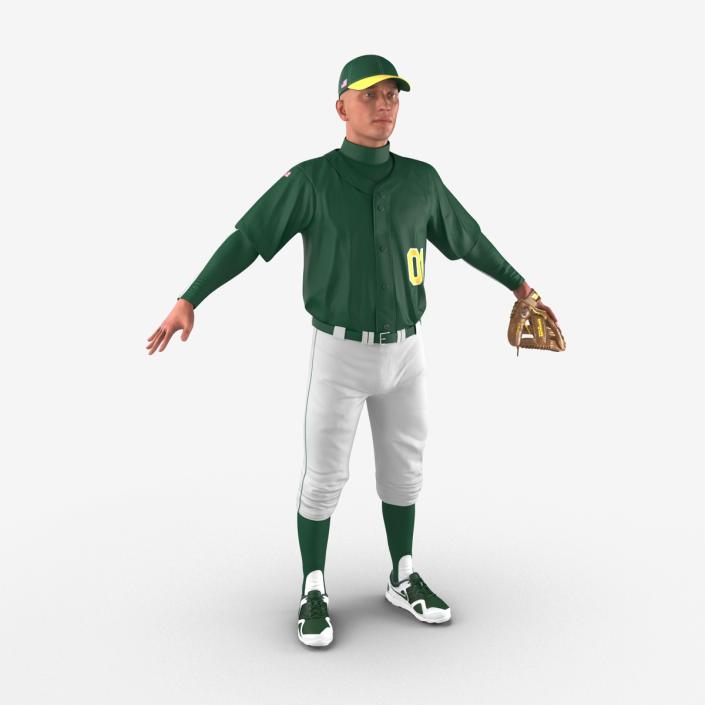 3D Baseball Player Generic model