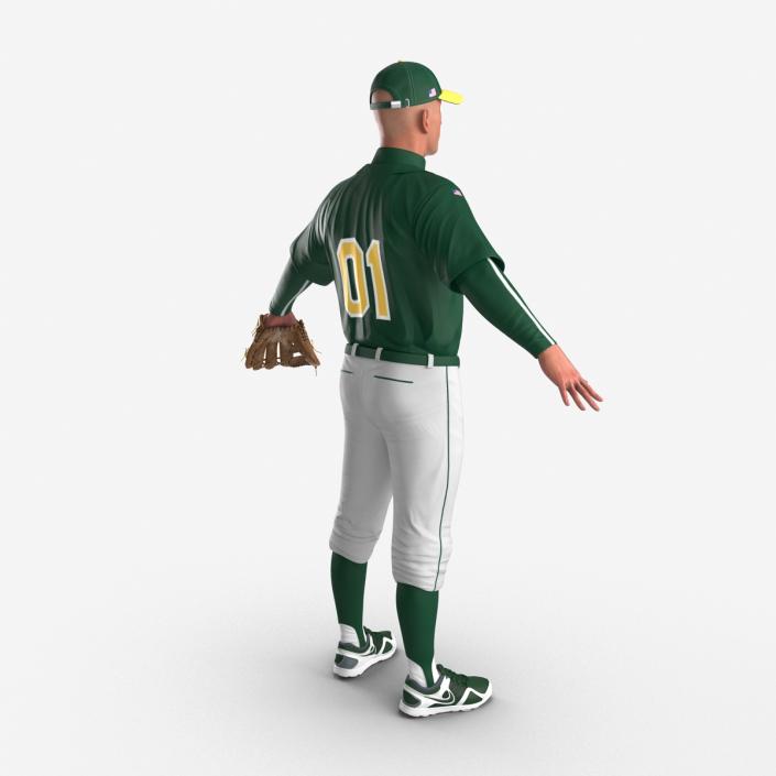 3D Baseball Player Generic model