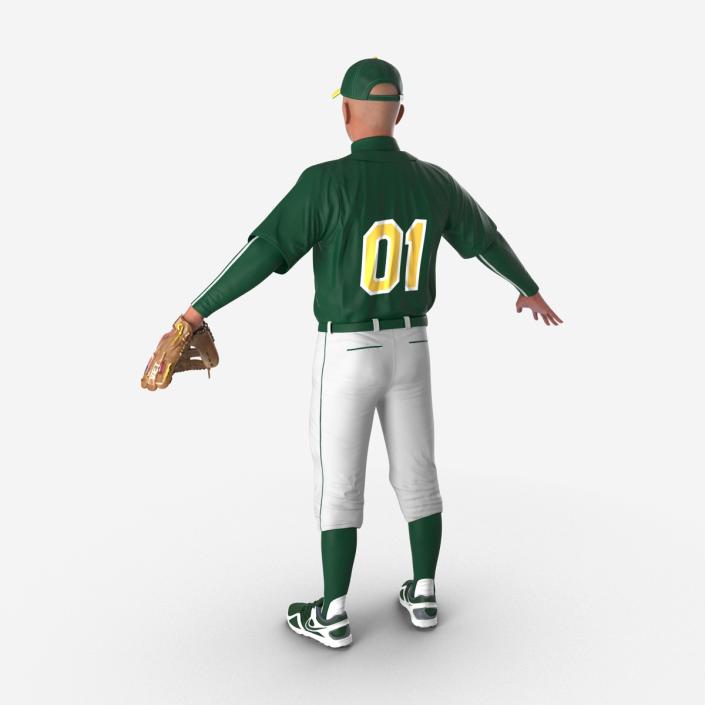 3D Baseball Player Generic model