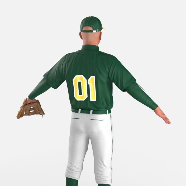 3D Baseball Player Generic model