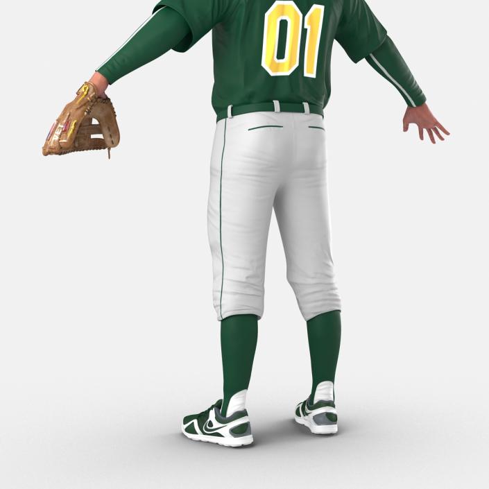 3D Baseball Player Generic model