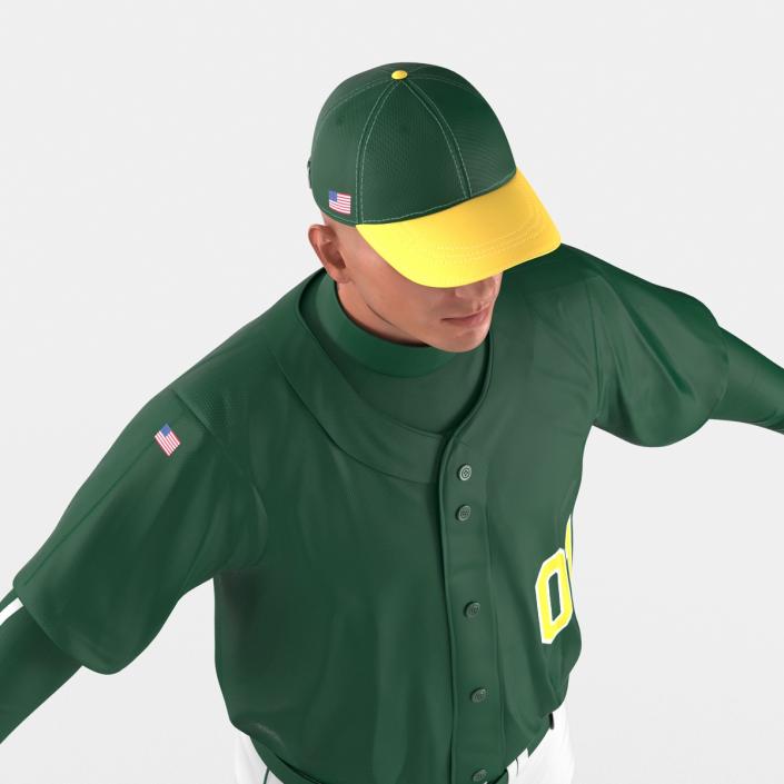 3D Baseball Player Generic model