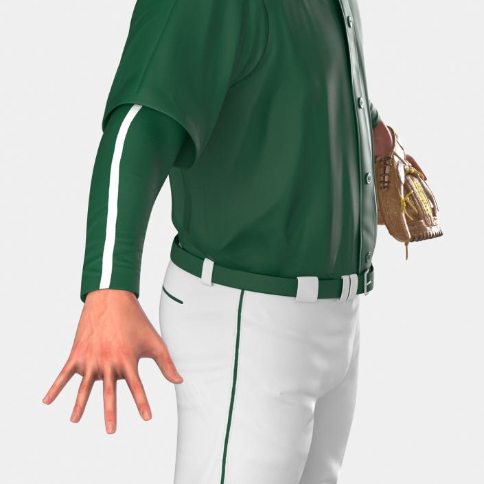 3D Baseball Player Generic model