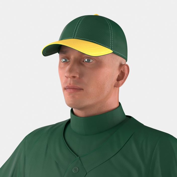 3D Baseball Player Generic model