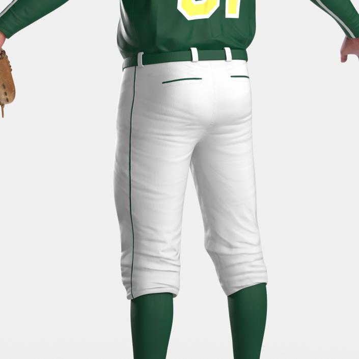 3D Baseball Player Generic model