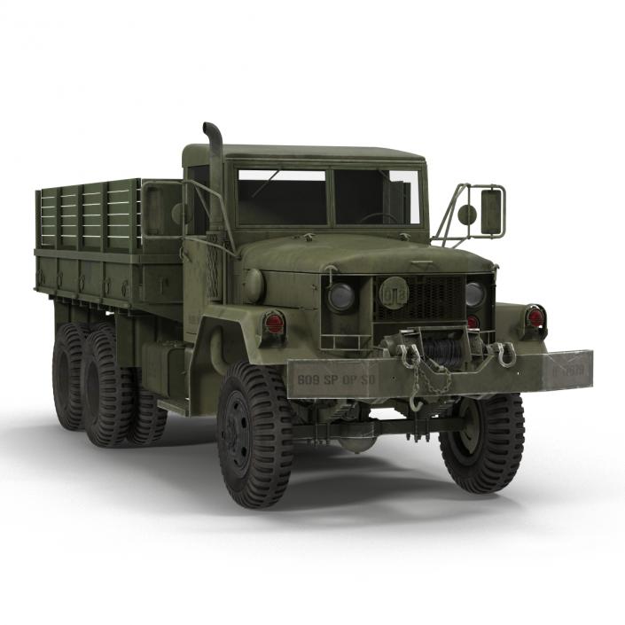 3D Military Cargo Truck m35a2